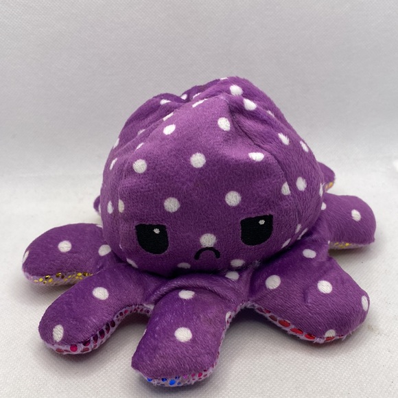 Octopus Plush Reversible Stuffed Animal 7” Toy - Picture 6 of 8